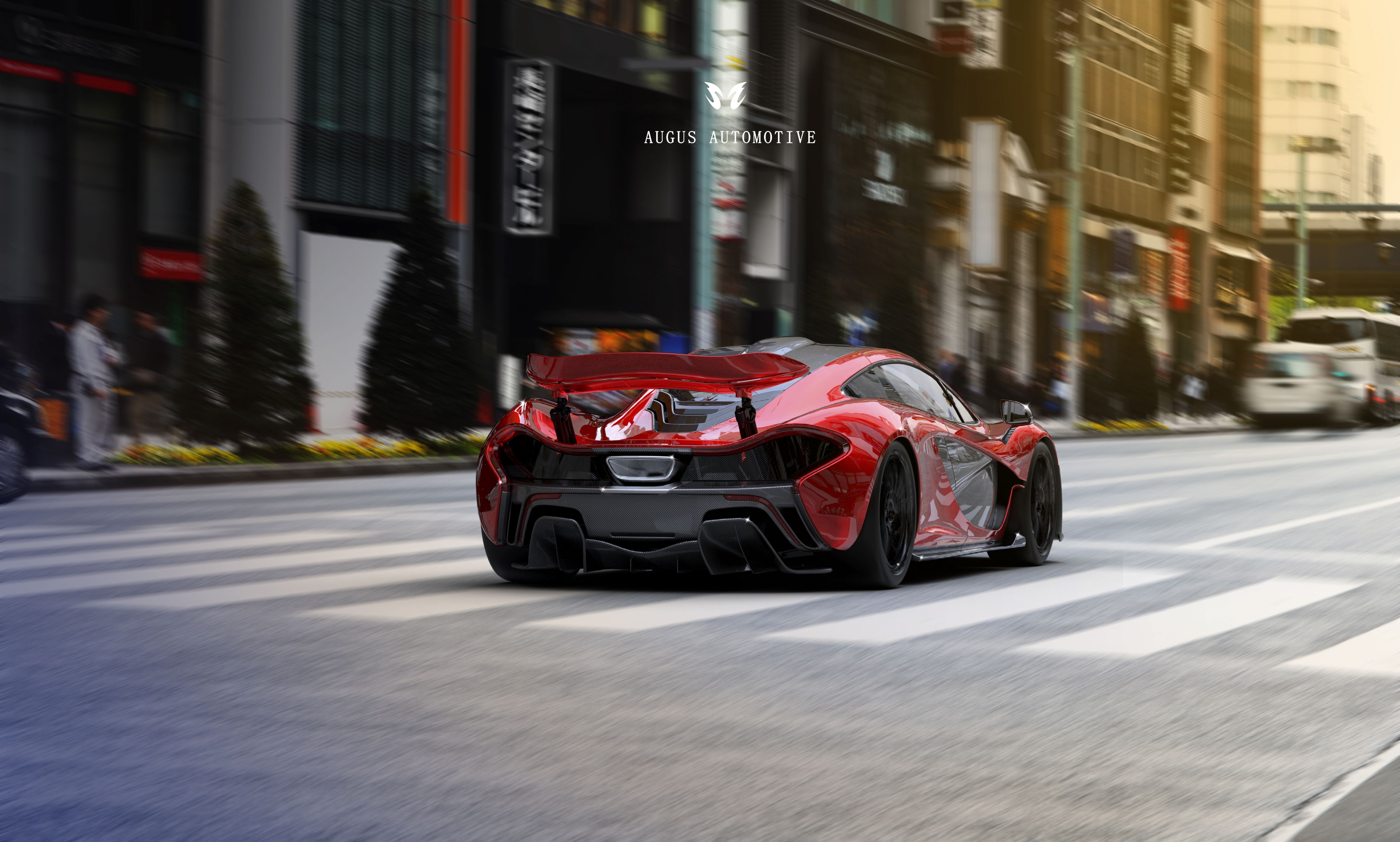 Mclaren P1 CGI